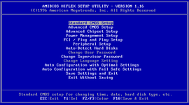 Later Hi-Flex Setup Utility (1996-2001), mentioning Hi-Flex