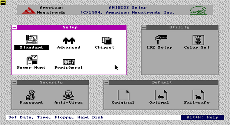 AMIBIOS 5 Setup Utility