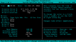 Setup utility variant 1 (1990 - mid 2000s), as seen on the OptiPlex GXi 5166